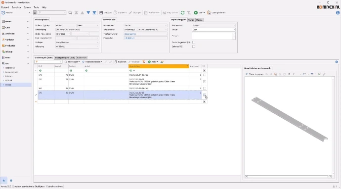 Status en voortgang volgen met Shopfloor Control software